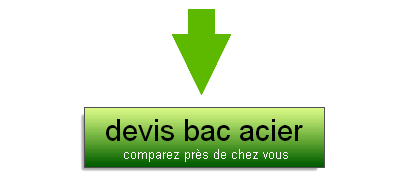 bac acier tarif