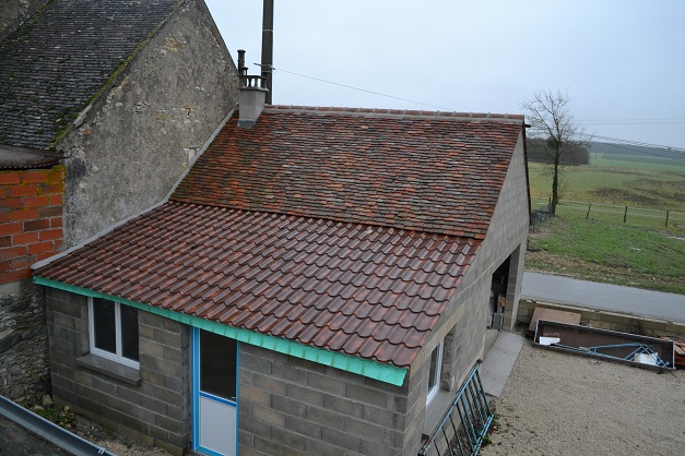 tole bac acier toiture imitation tuile