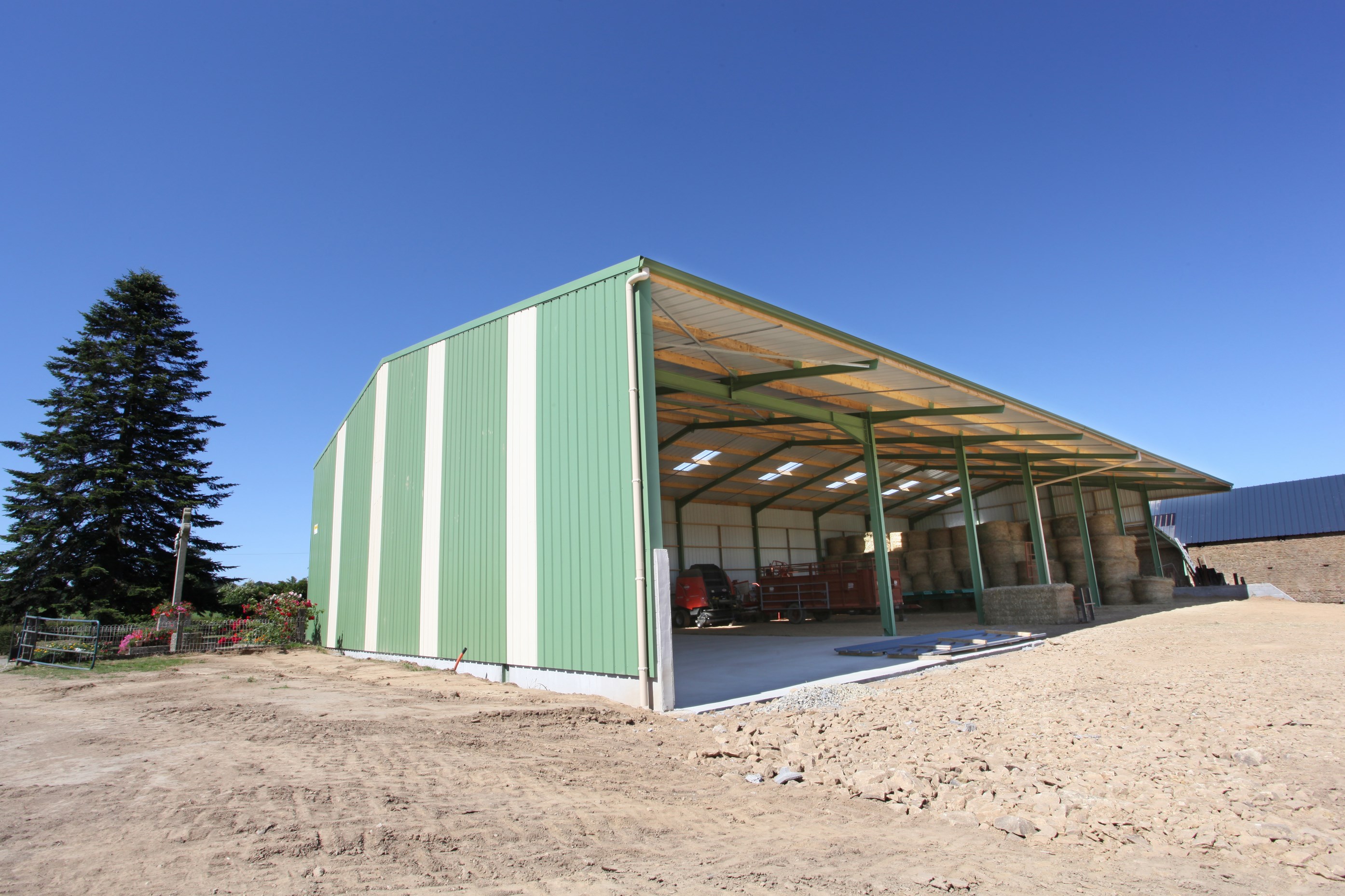 tole bardage hangar