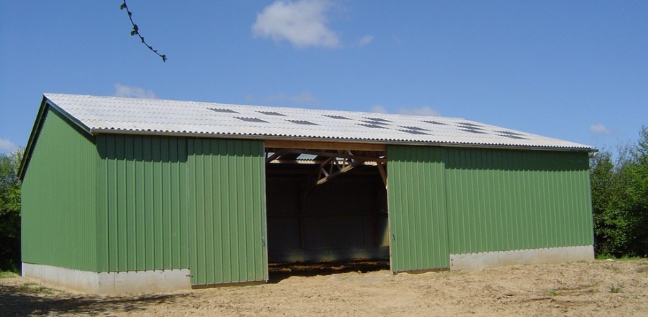 tole bardage hangar
