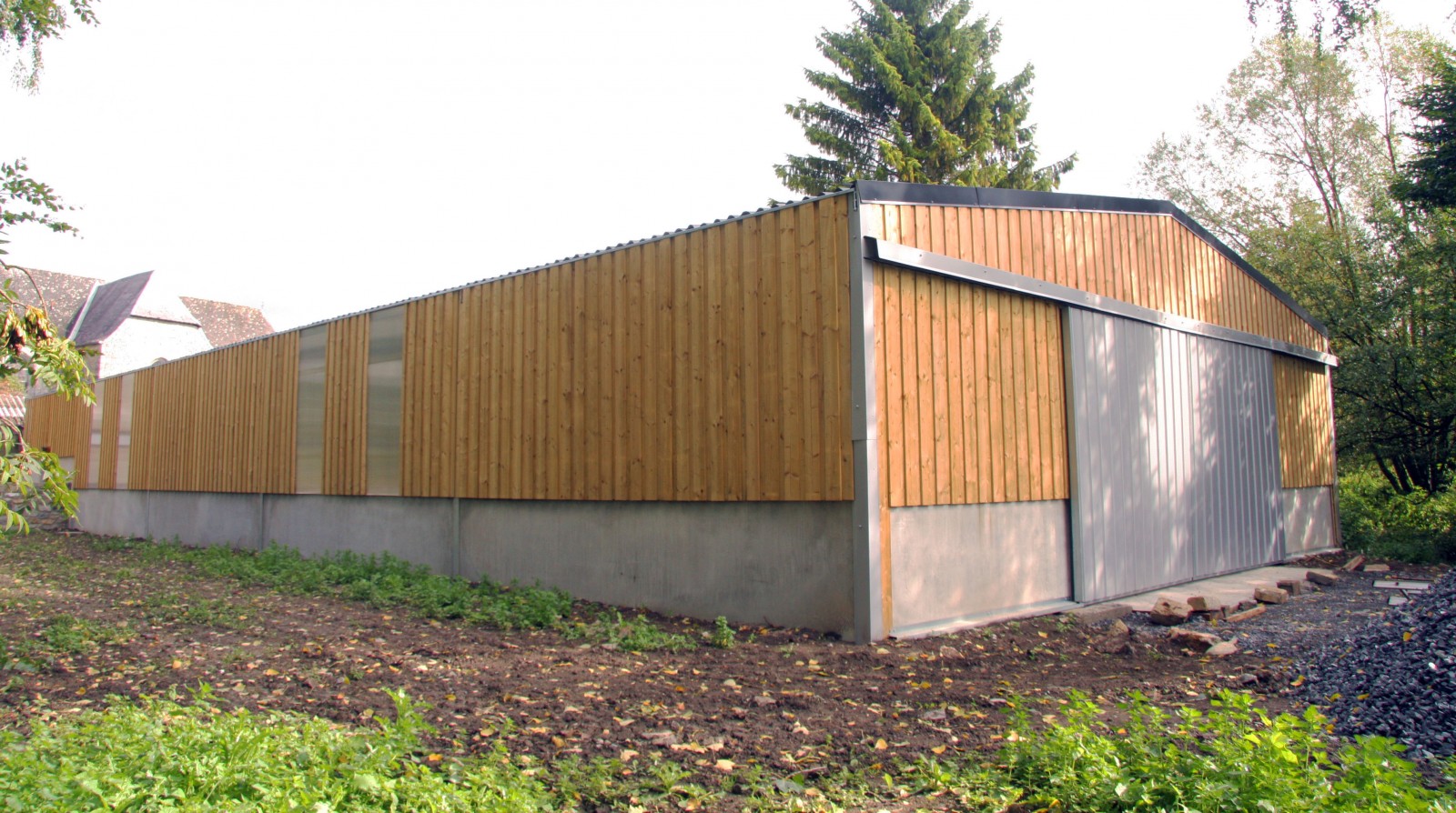tole bardage hangar