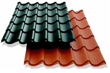 tole bardage imitation tuile