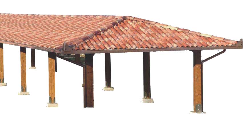 tole imitation tuile ancienne