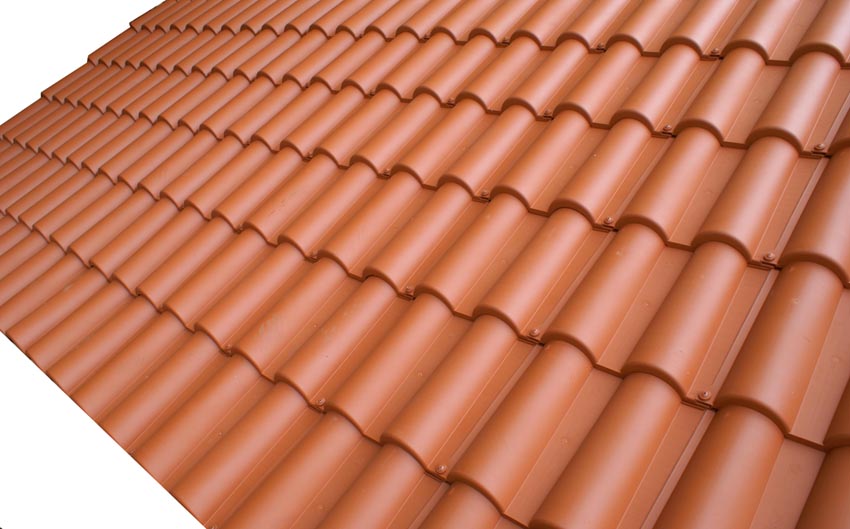 tole imitation tuile ancienne