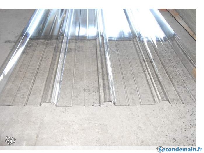 tole imitation tuile translucide